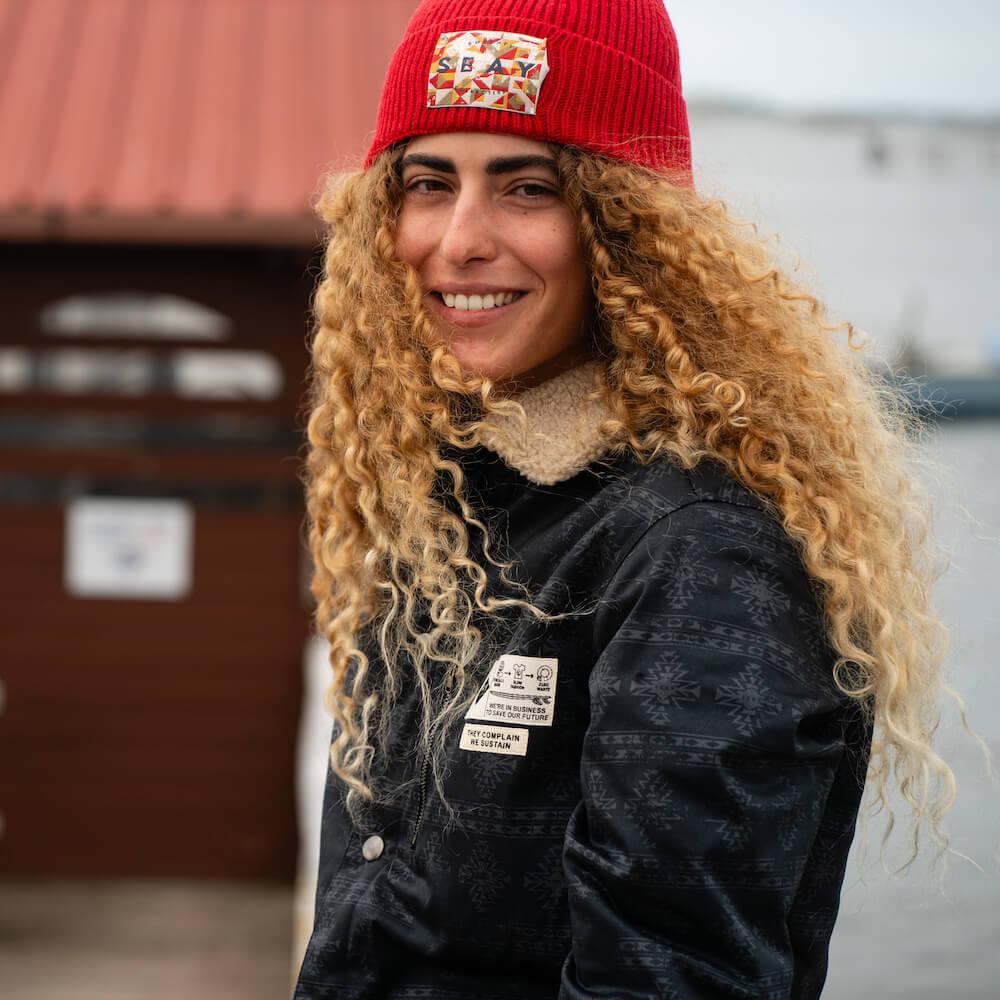 Seay / Cuffia Beanie Lana Rossa Vendita
