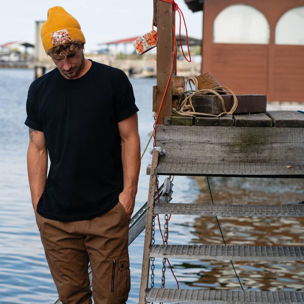 Seay / Cuffia Beanie Lana Ocra Promozione