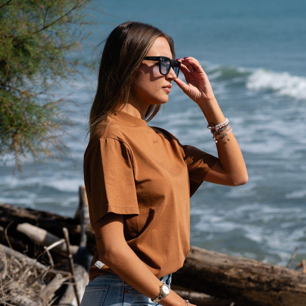 Seay / T-Shirt Biscotto Delavé Promozione Limitata