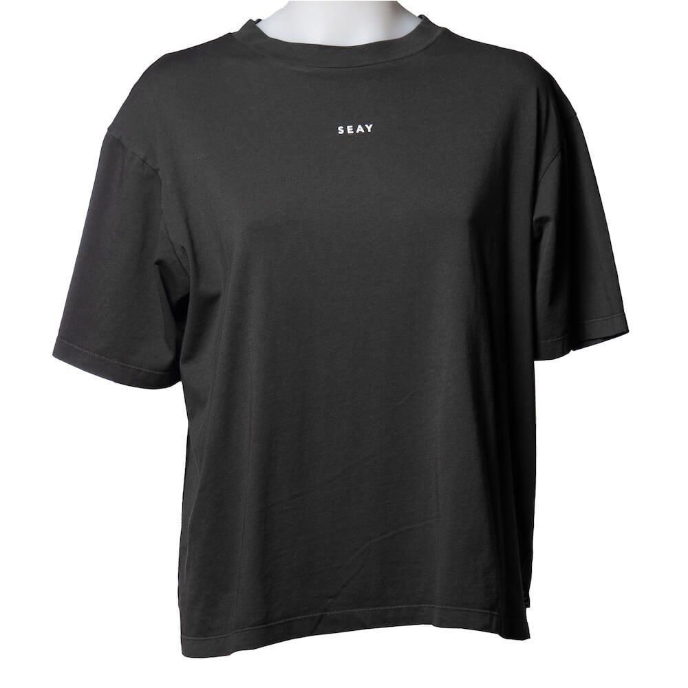 Seay / T-Shirt Loose Fit Nera Sottocosto