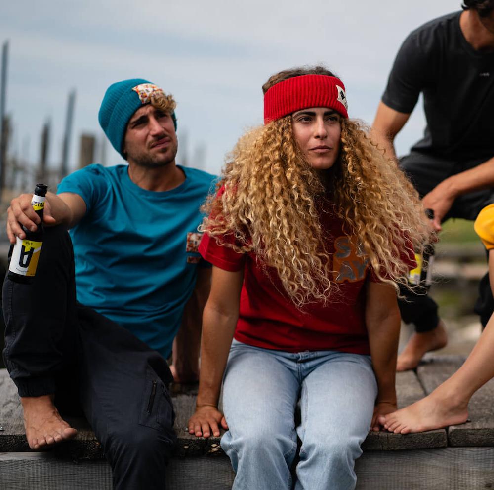Seay / Cuffia Beanie Lana Blu Offerta