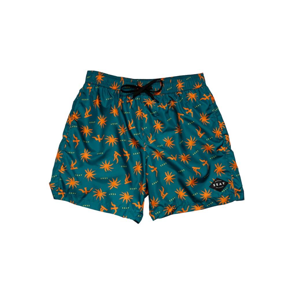 Seay / Costume da Bagno Medio Blu Symbols Saldi