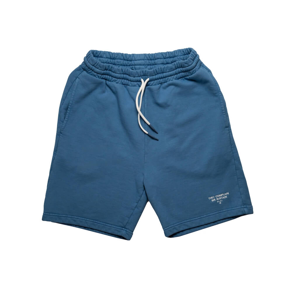 Seay / Pantalone in Felpa Corto Blu Bamboo Negozi Online