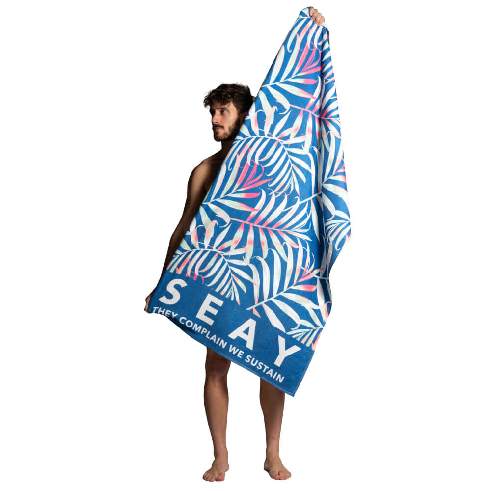 Seay / Telo Mare Blu Bamboo Sottocosto