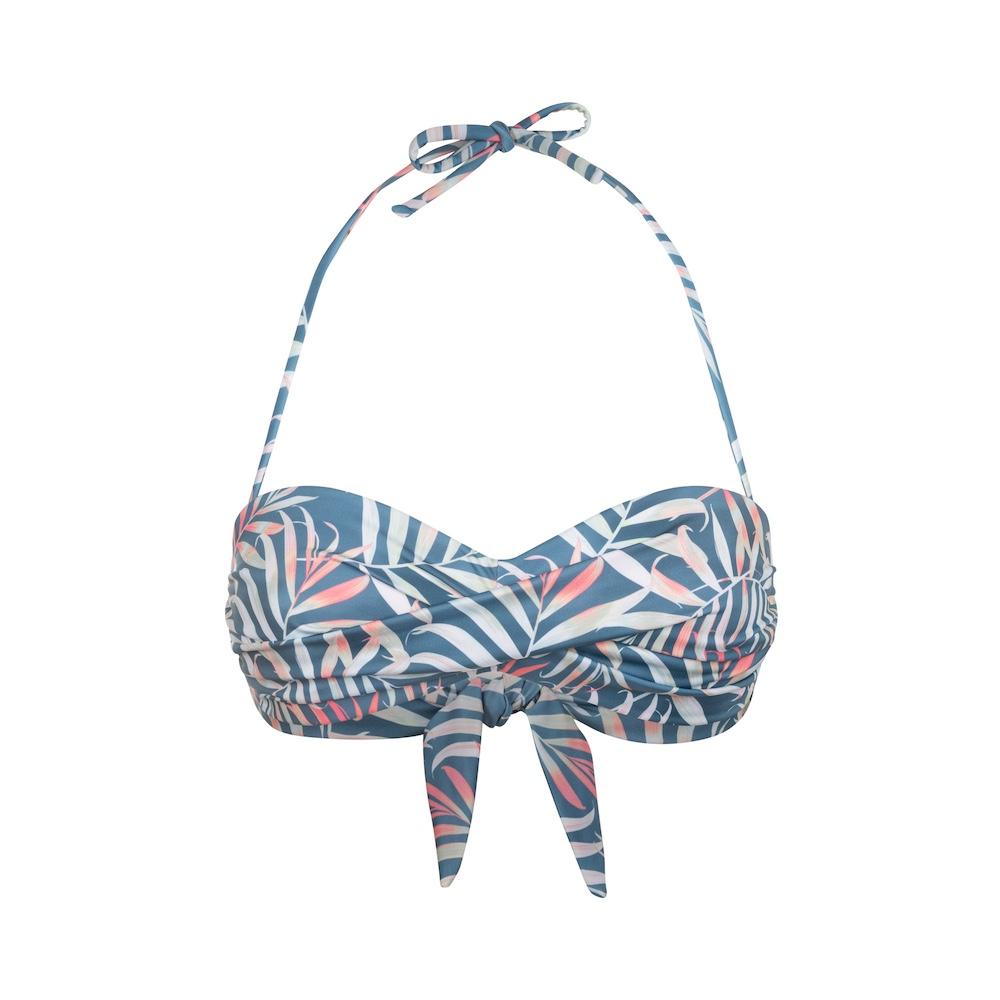 Seay / Fascia Bikini Spalline Removibili Blu Bamboo Hotsell