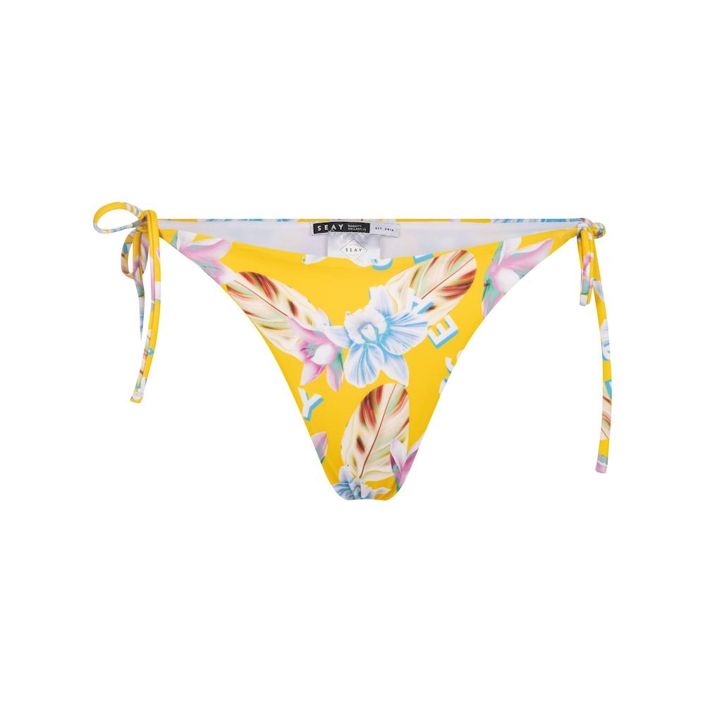 Seay / Slip Bikini con Laccetti Giallo Orchidea Negozio