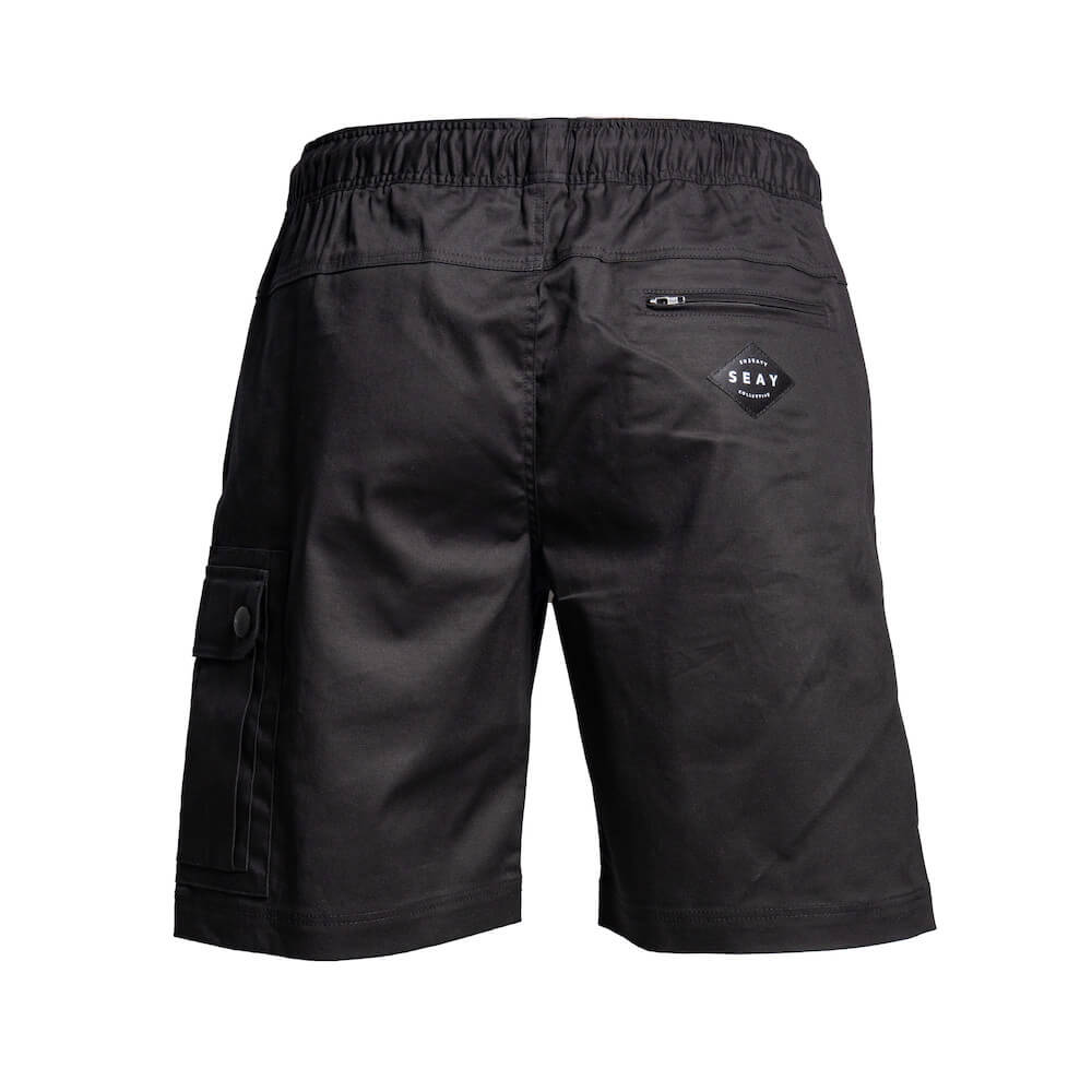 Seay / Pantalone Corto Nero Makassar Promozione