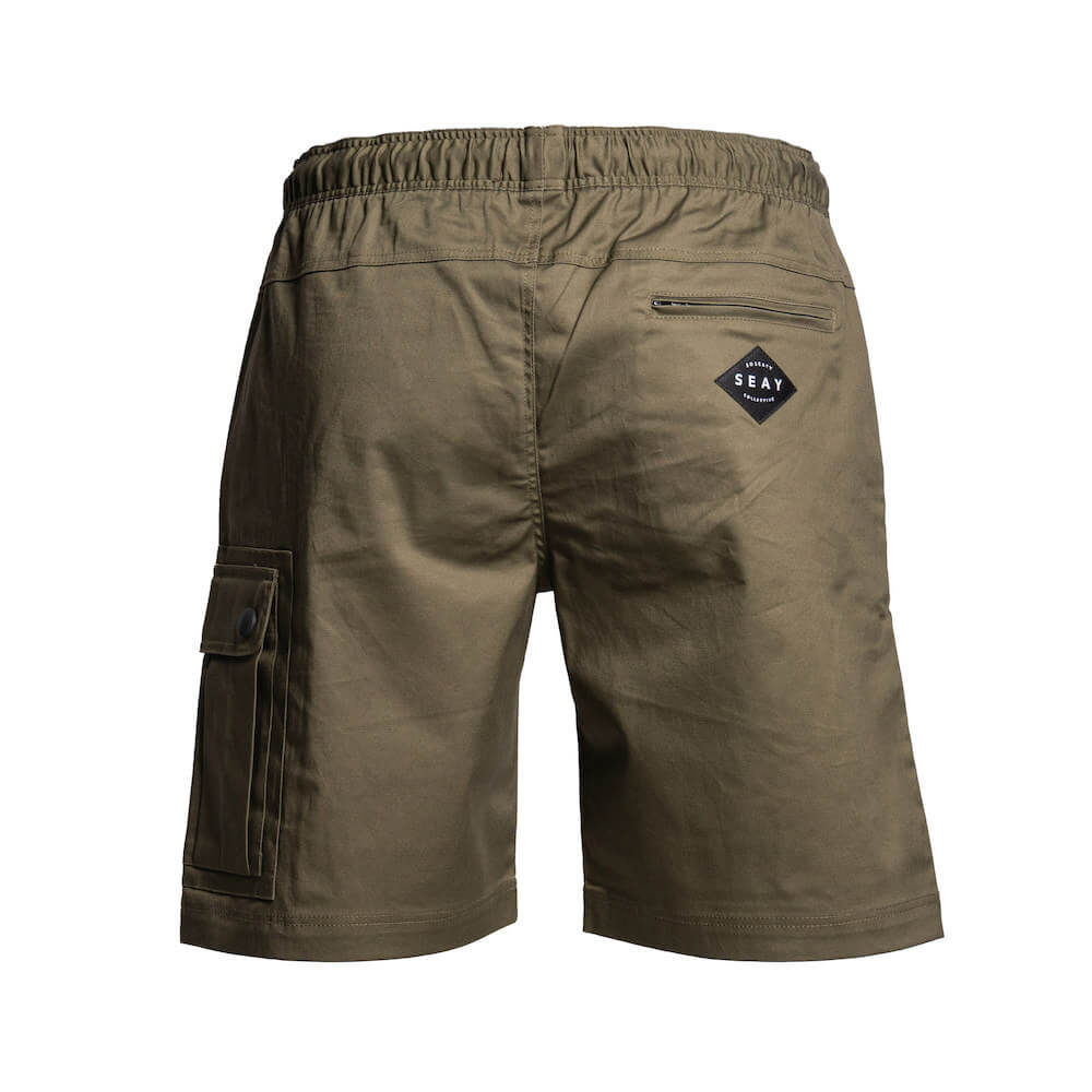 Seay / Pantalone Corto Verde Muschio Makassar Spedizione Gratuita