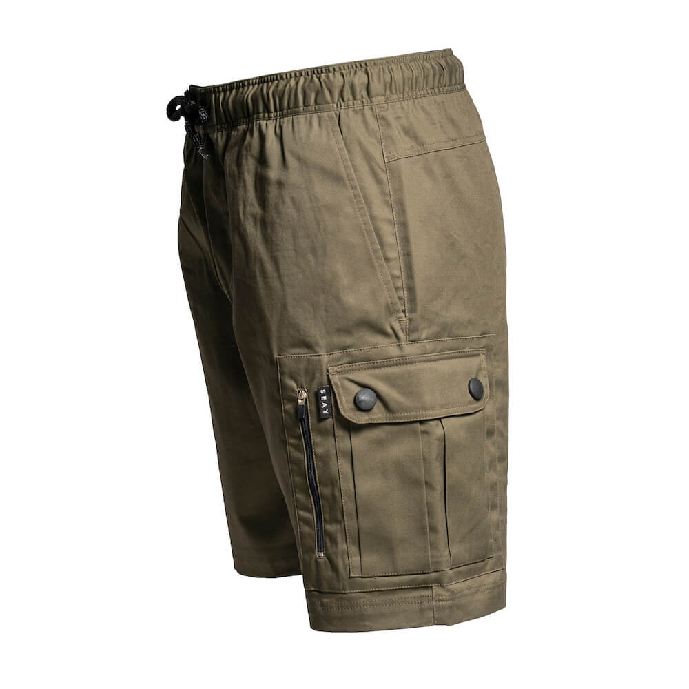 Seay / Pantalone Corto Verde Muschio Makassar Spedizione Gratuita