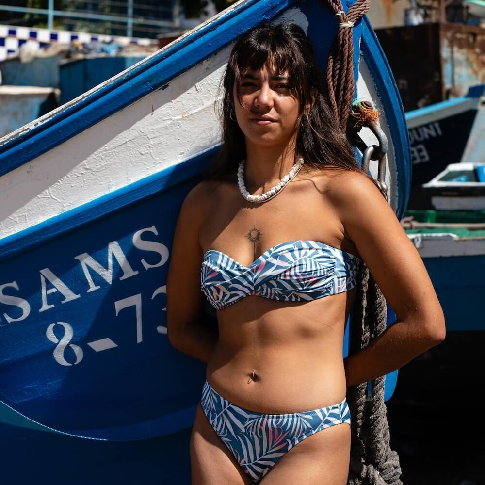 Seay / Slip Bikini Blu Bamboo I Più Venduti