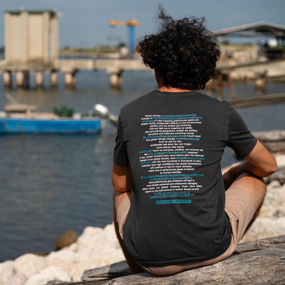 Seay / T-Shirt Nera Ikaika In Linea