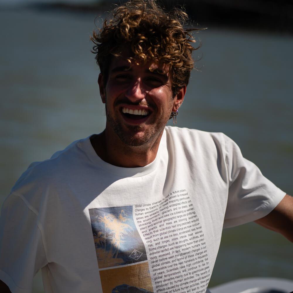 Seay / T-Shirt Bianco Naturale Ikaika Qualità