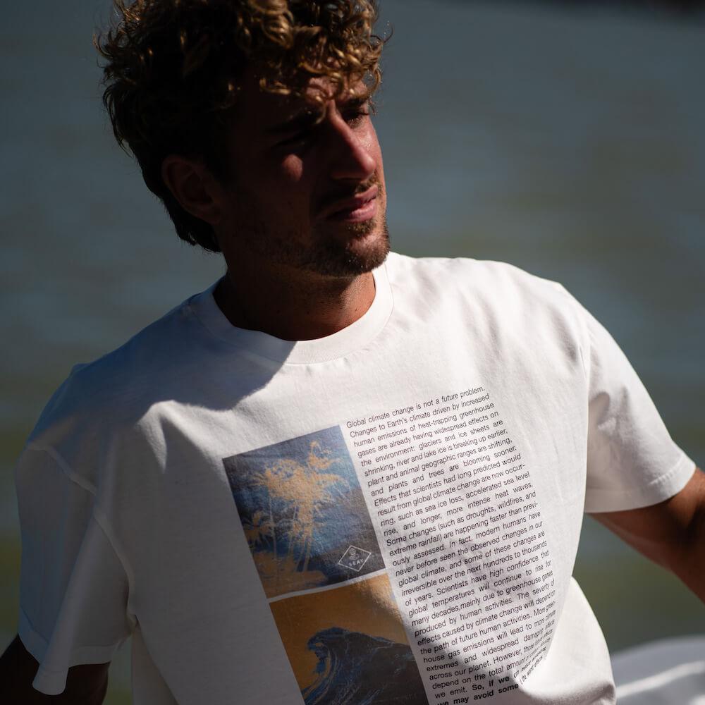 Seay / T-Shirt Bianco Naturale Ikaika Qualità