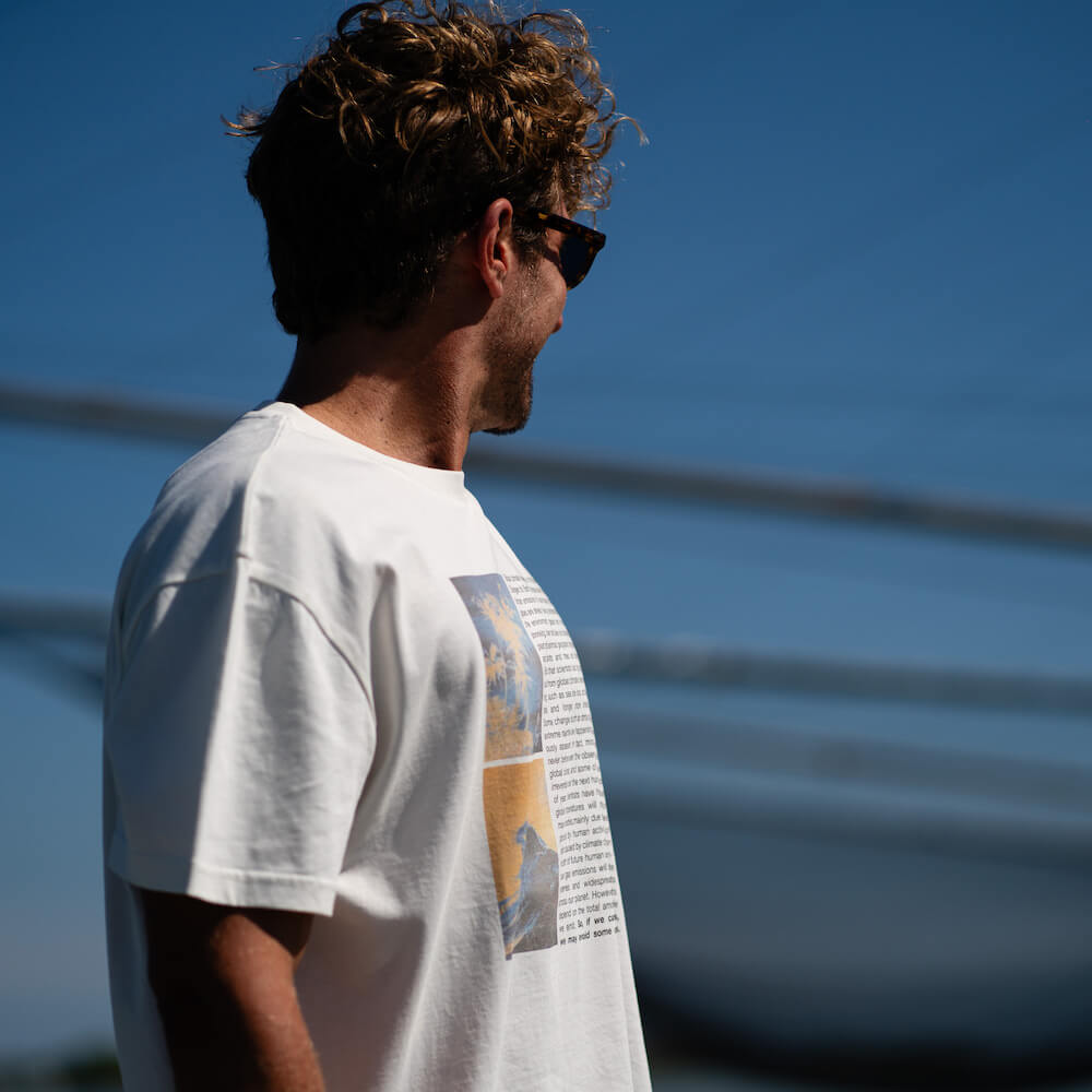 Seay / T-Shirt Bianco Naturale Ikaika Qualità