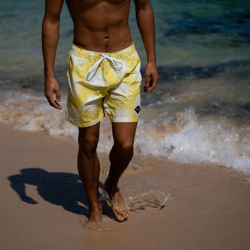 Seay / Swim Boxer Medio Giallo Soffioni Novità