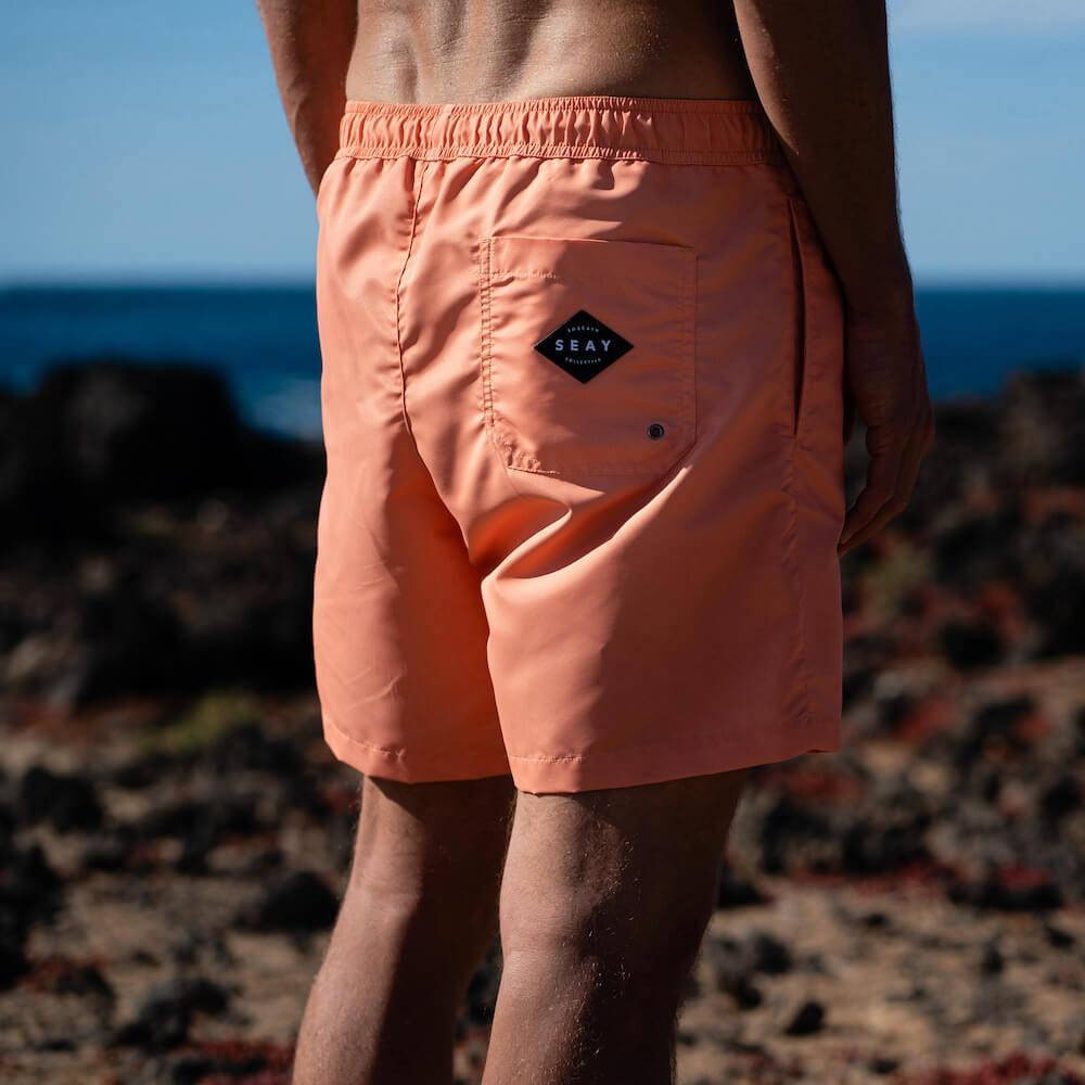 Seay / Swim Boxer Medio Arancio Akaup In Vendita