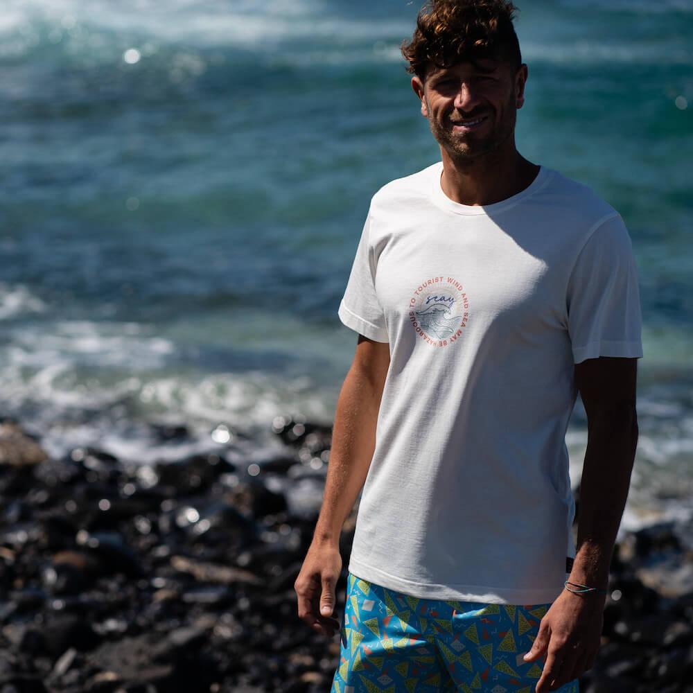 Seay / T-Shirt Bianco Naturale Kaleo 2025