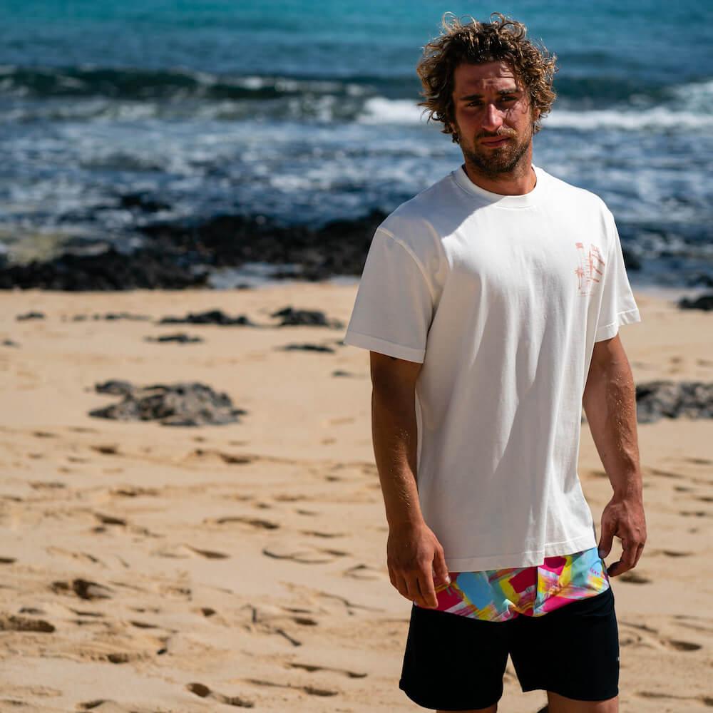 Seay / T-Shirt Bianco Naturale Ikaika Italy