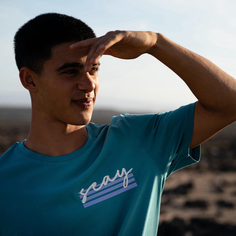 Seay / T-Shirt Verde Smeraldo Kaleo Italia