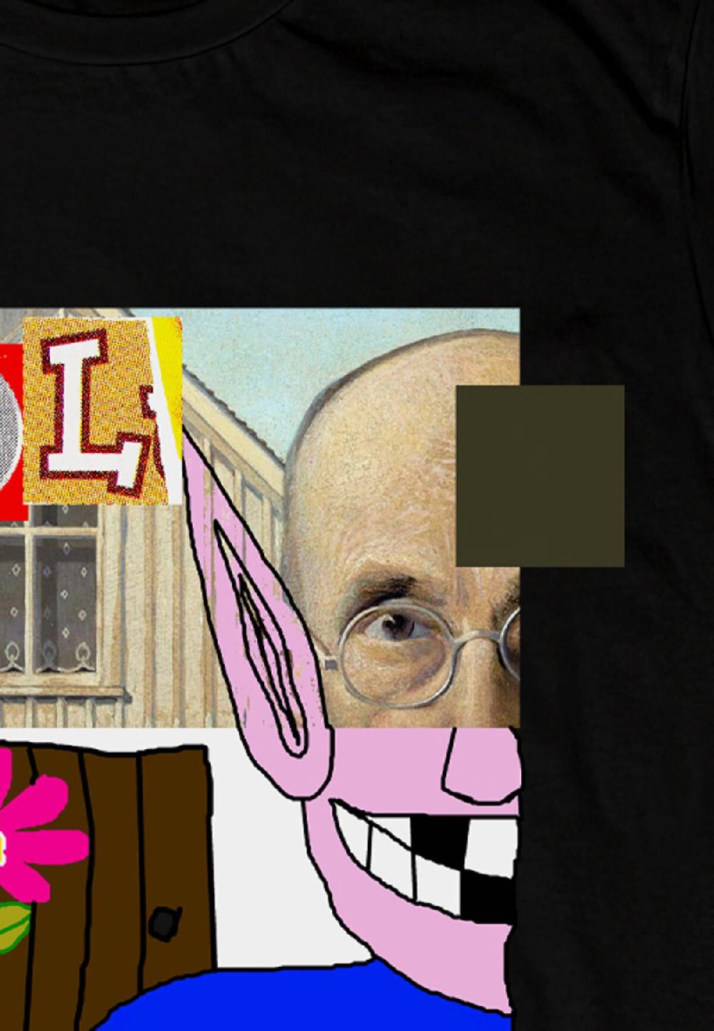 Seetees Cool t-shirt della capsule This Is Art in cotone organico vegano Sconto