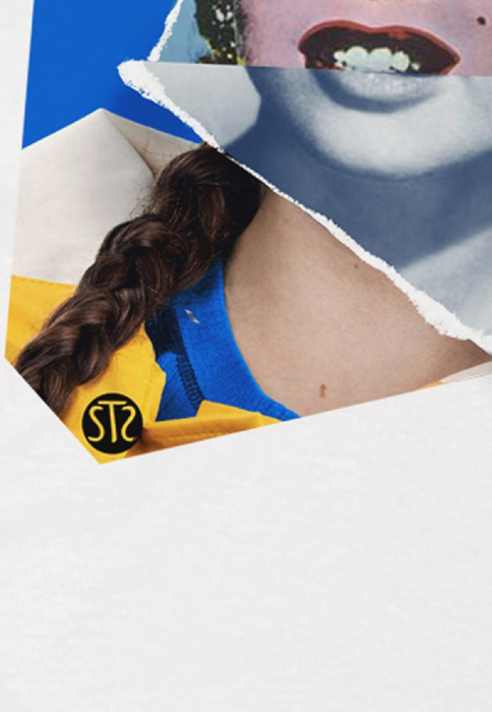 Seetees Grema t-shirt della capsule Strappi in cotone organico vegano Shopping Online
