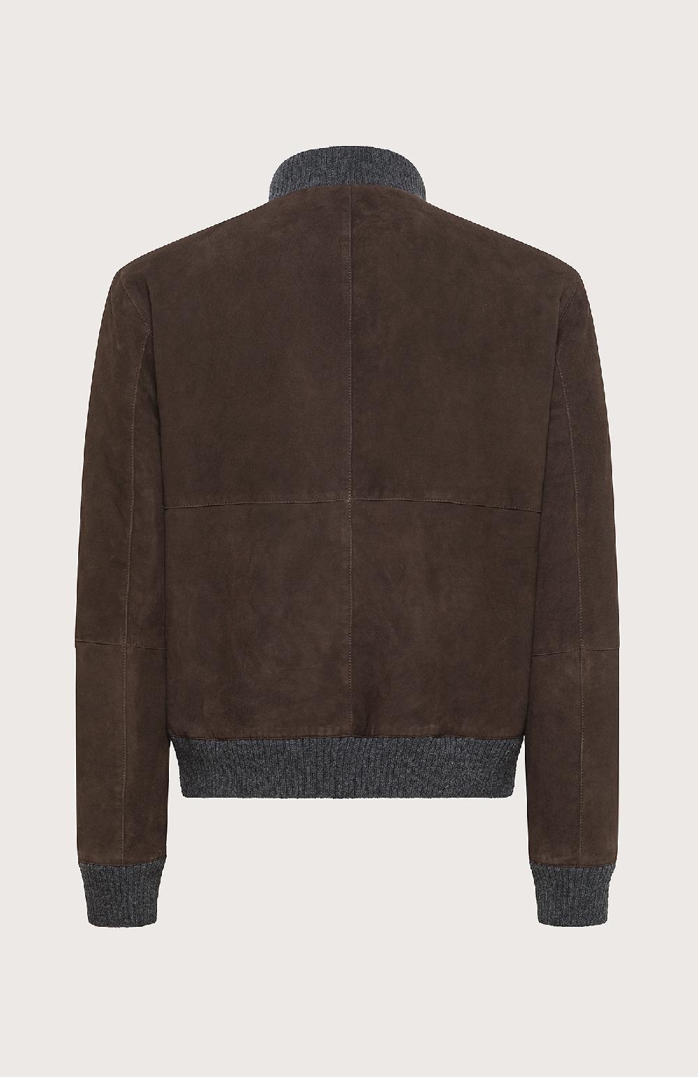 Seventy Giubbino in pelle scamosciata - Col. Marrone Offerta settimanale