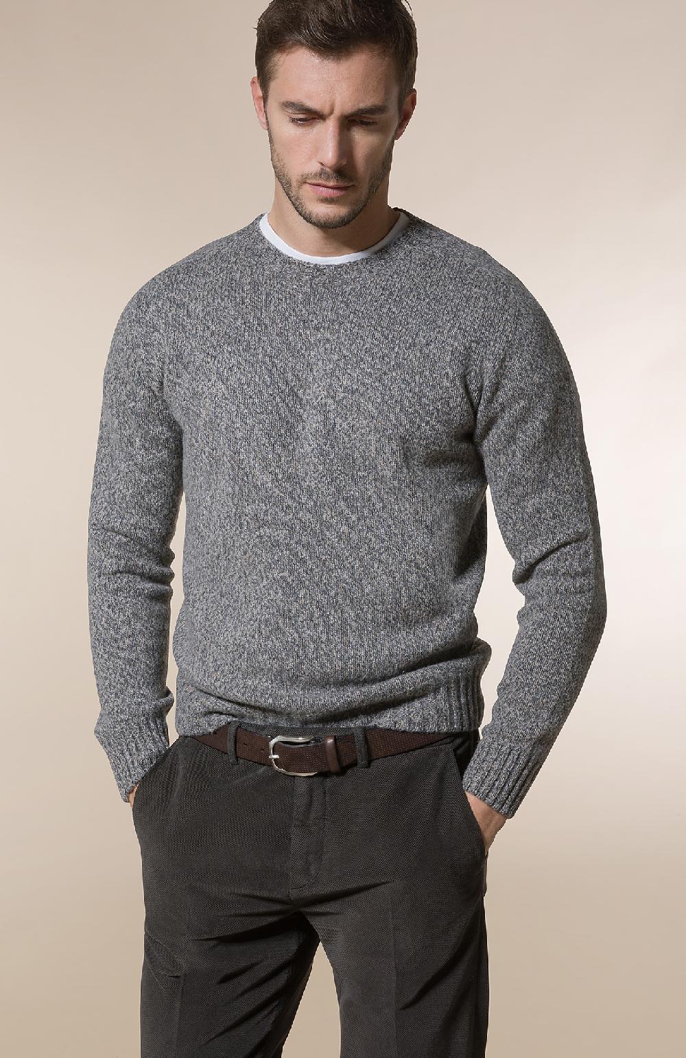 Seventy Pantalone chino in diagonale slegato stretch - Col. Marrone Soddisfazione Garantita