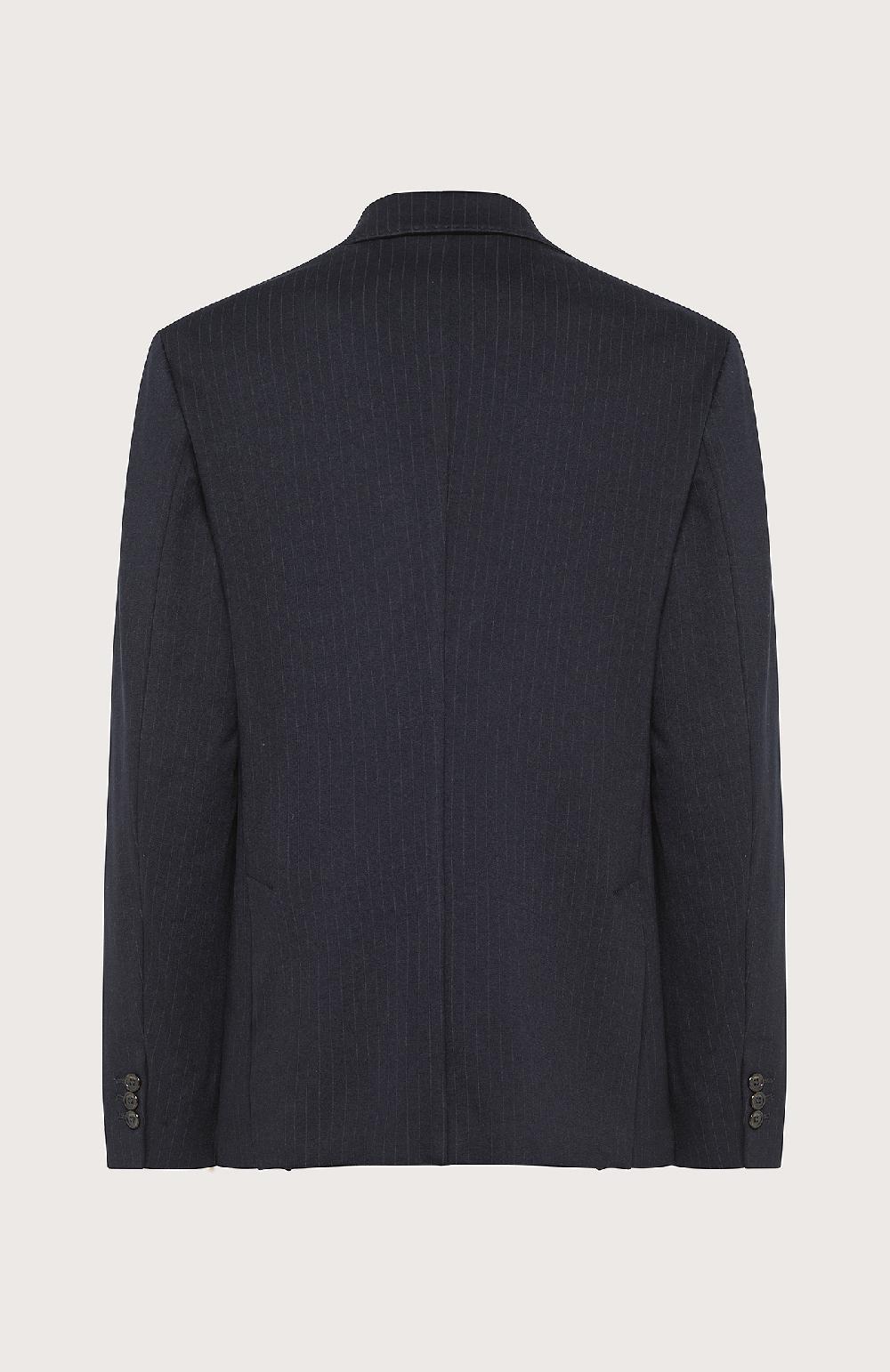 Seventy Giacca decostruita monopetto regualar fit in punto stoffa gessato - Col. Blu Negozi Online