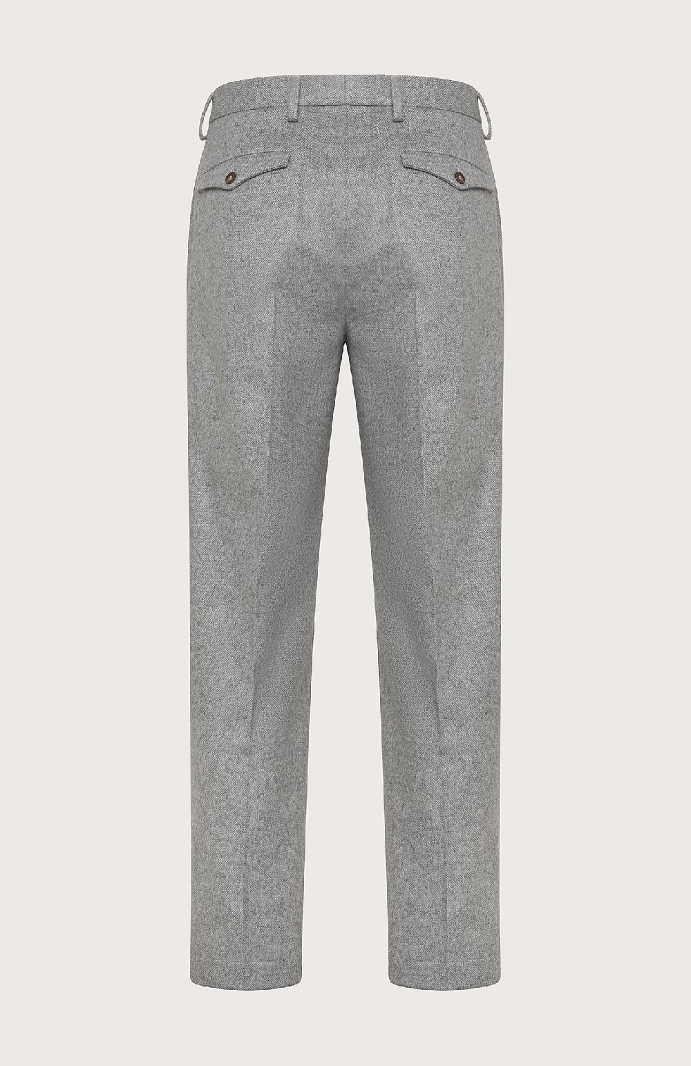 Seventy Pantalone chino realizzato in microfantasia mistolana - Col. Grigio Affare Del Giorno