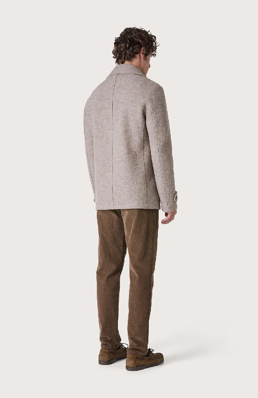 Seventy Cappotto semifoderato con alamari - Col. Marrone Sottocosto