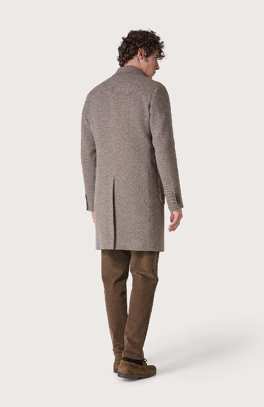 Seventy Cappotto doppiopetto con resca - Col. Marrone Novità