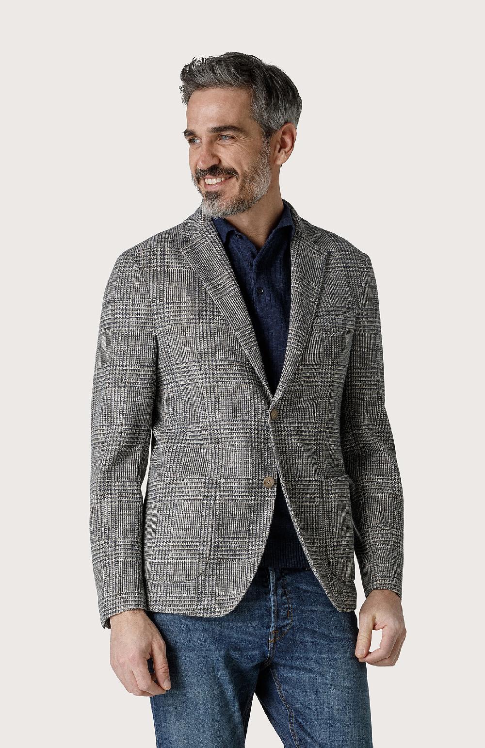 Seventy Giacca monopetto effetto Galles - Col. Neutro Offerta