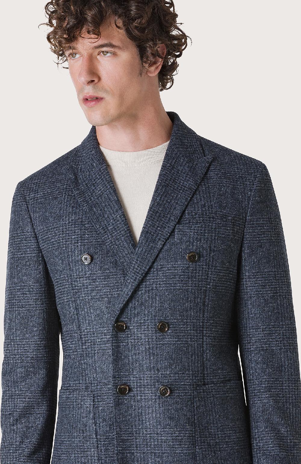 Seventy Giacca doppiopetto in galles - Col. Blu Online