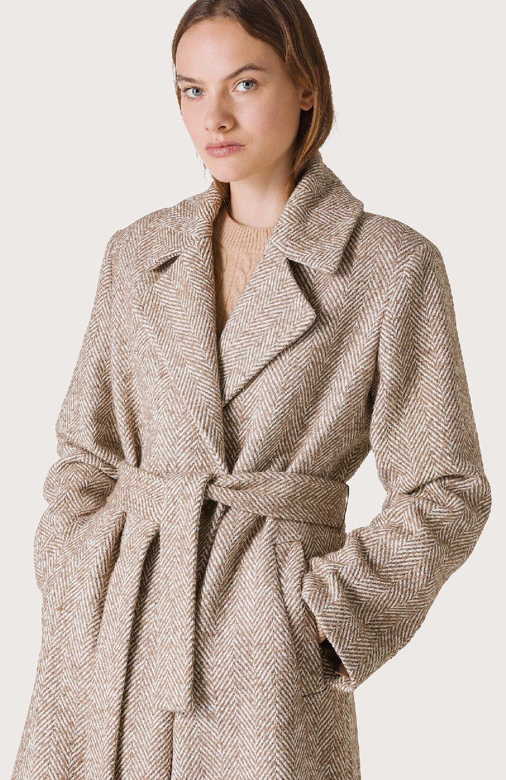 Seventy Cappotto stile vestaglia - Col. Neutro I Più Venduti