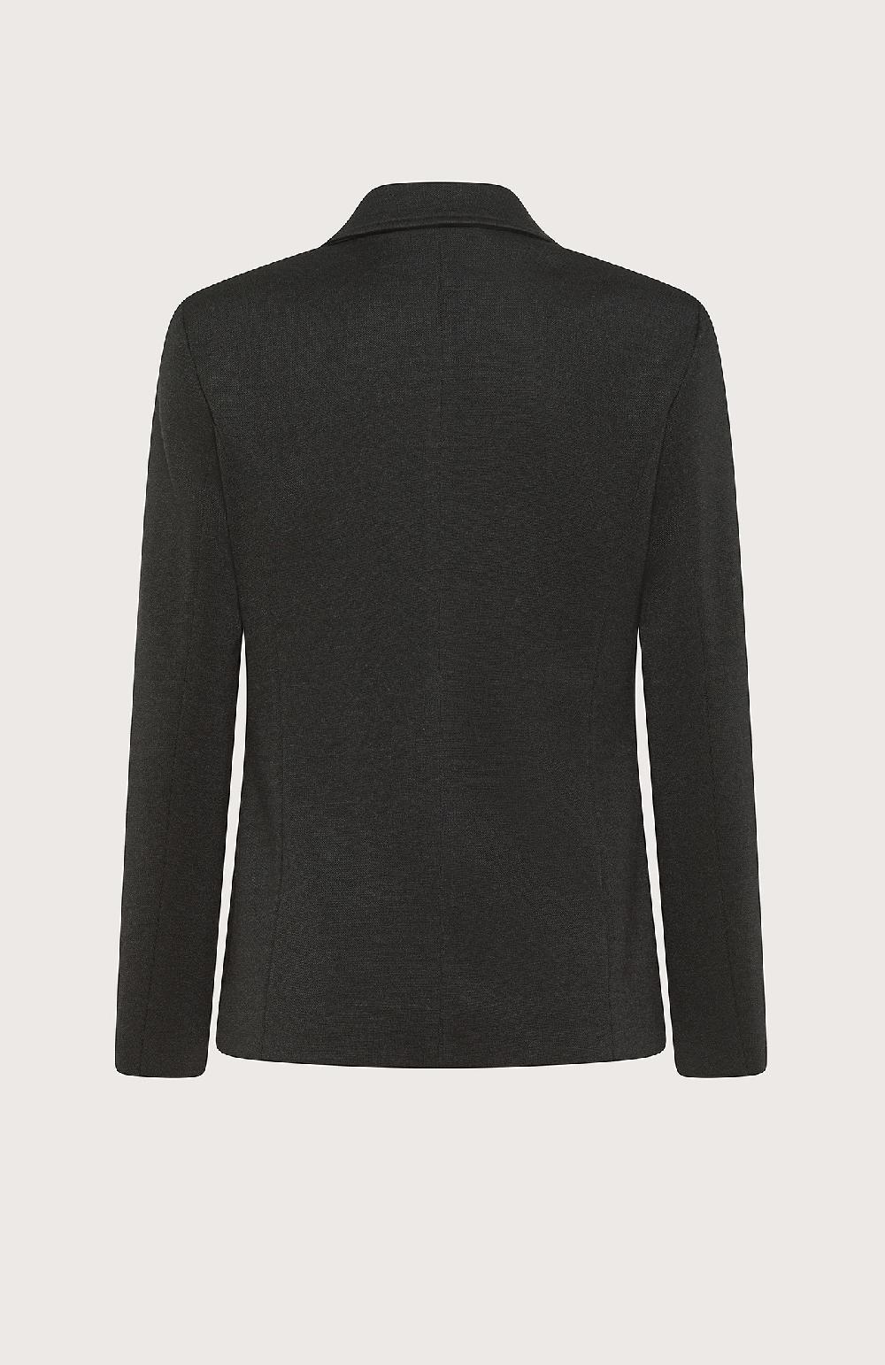Seventy Giacca monopetto in maglia armaturata - Col. Nero Nuovo