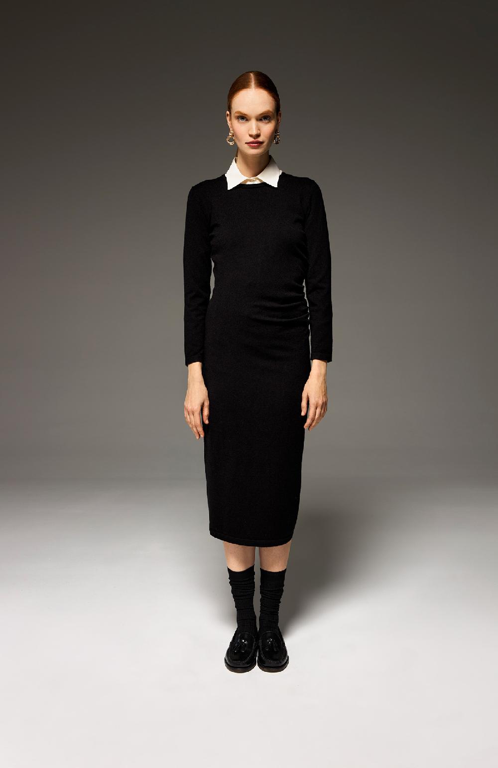 Seventy Blusa incrociata bimateriale - Col. Neutro Sconto