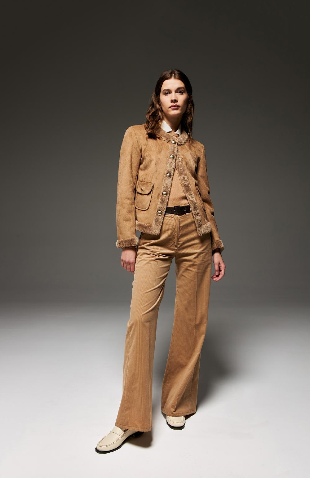 Seventy Maglione girocollo in puro cashmere - Col. Neutro Outlet