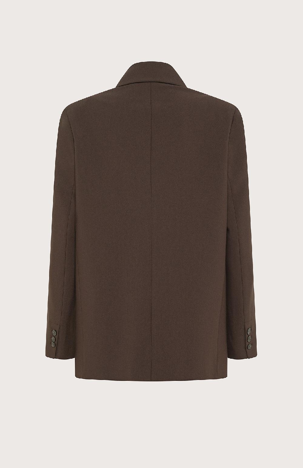 Seventy Giacca doppiopetto in poly stretch - Col. Marrone Offerte