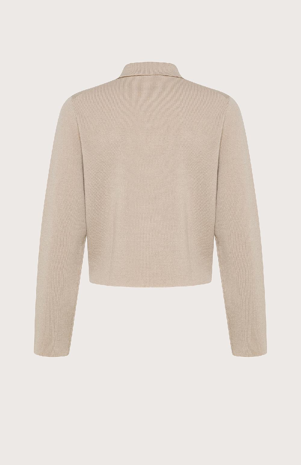 Seventy Maglioncino con colletto e zip - Col. Neutro Vendite Flash