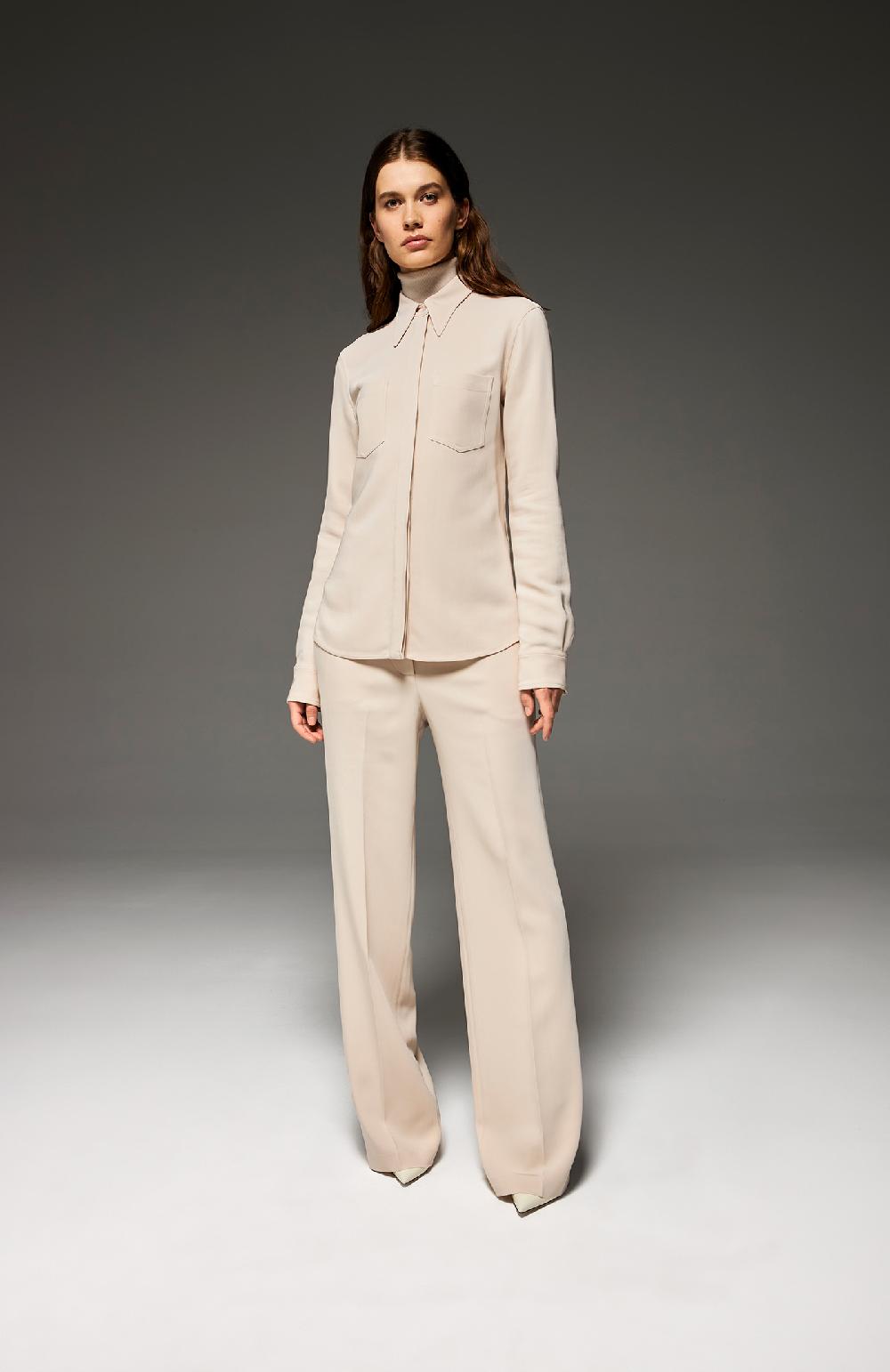 Seventy Maglione in viscosa stretch a collo alto - Col. Grigio Promozione