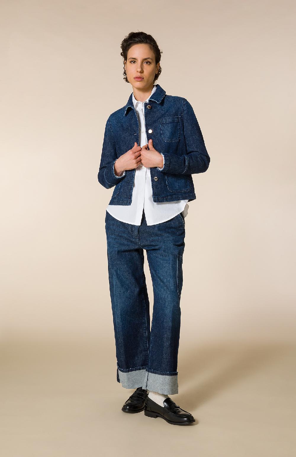 Seventy Giacca in denim con tre tasche - Col. Blu Sconto
