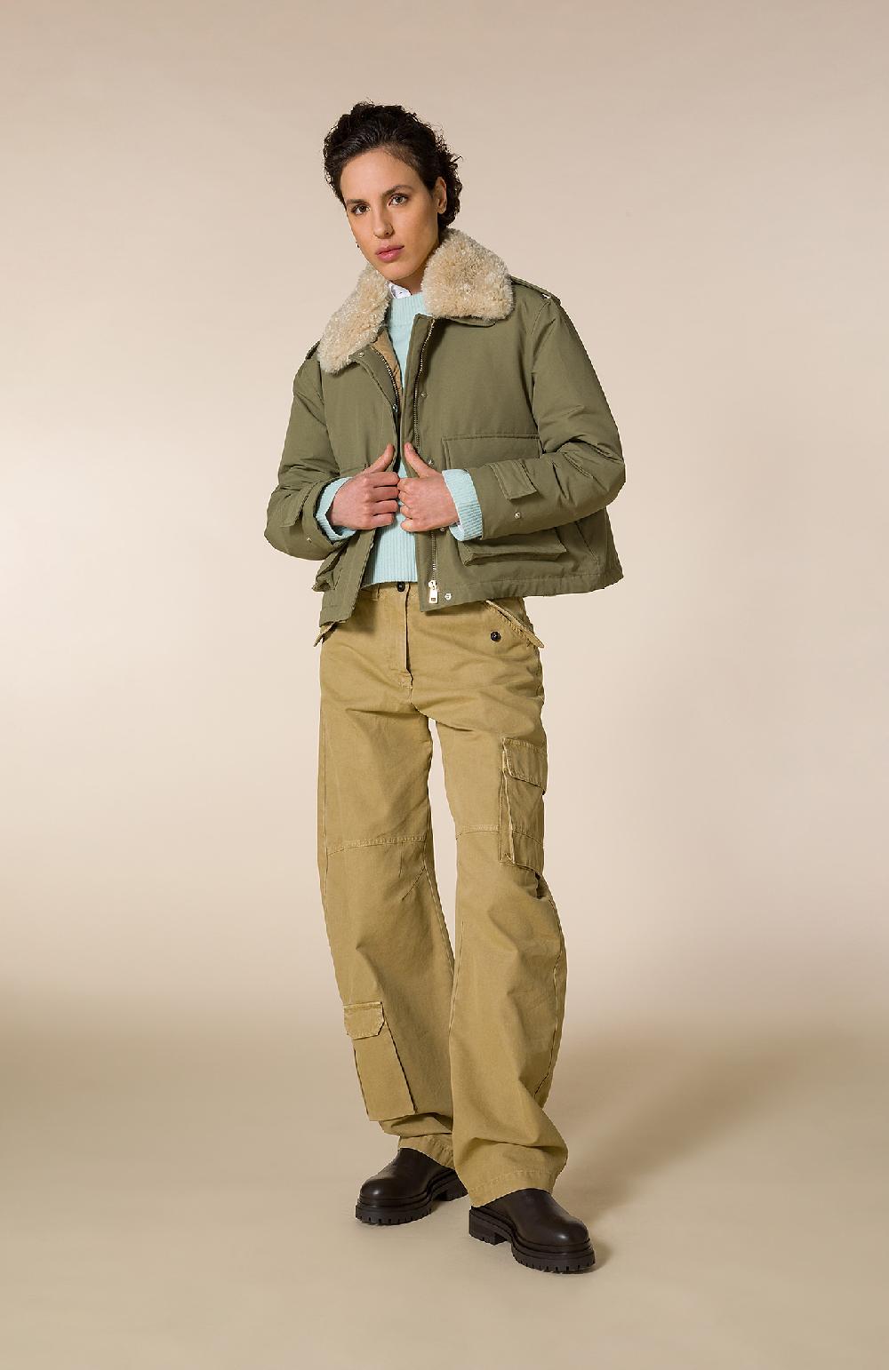 Seventy Maglioncino girocollo in 100% lana - Col. Verde Outlet