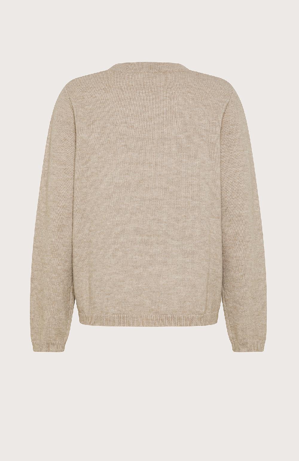 Seventy Maglioncino girocollo con maniche morbide - Col. Grigio In Linea