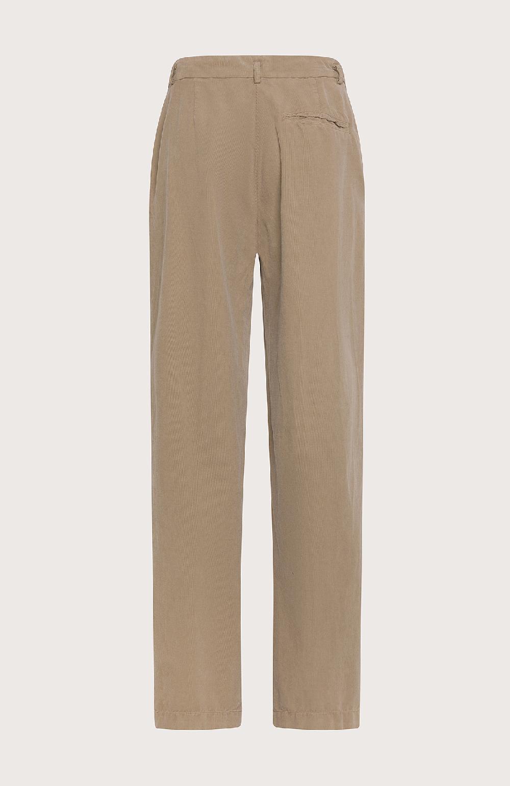 Seventy Pantalone a vita alta in velluto - Col. Neutro Promozione
