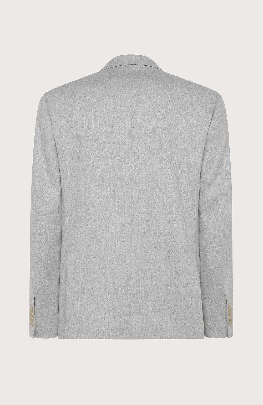 Seventy Giacca monopetto in flanella cardata monostretch - Col. Grigio Convenienza