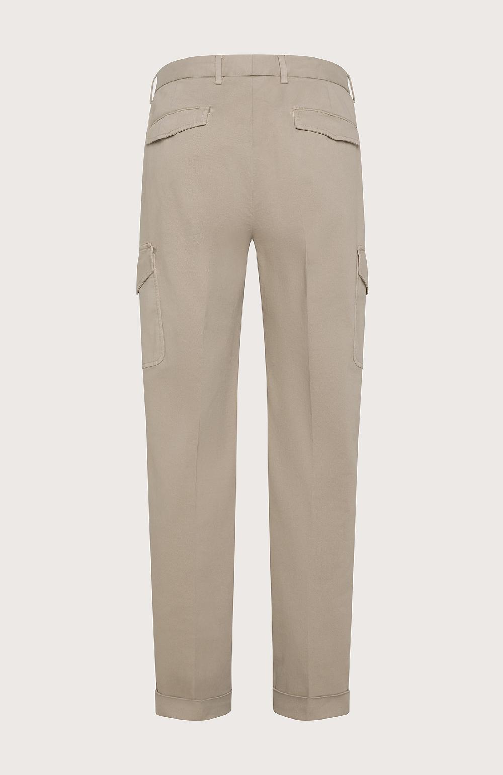 Seventy Pantalone lungo con tasche in gabardina - Col. Grigio Nuova
