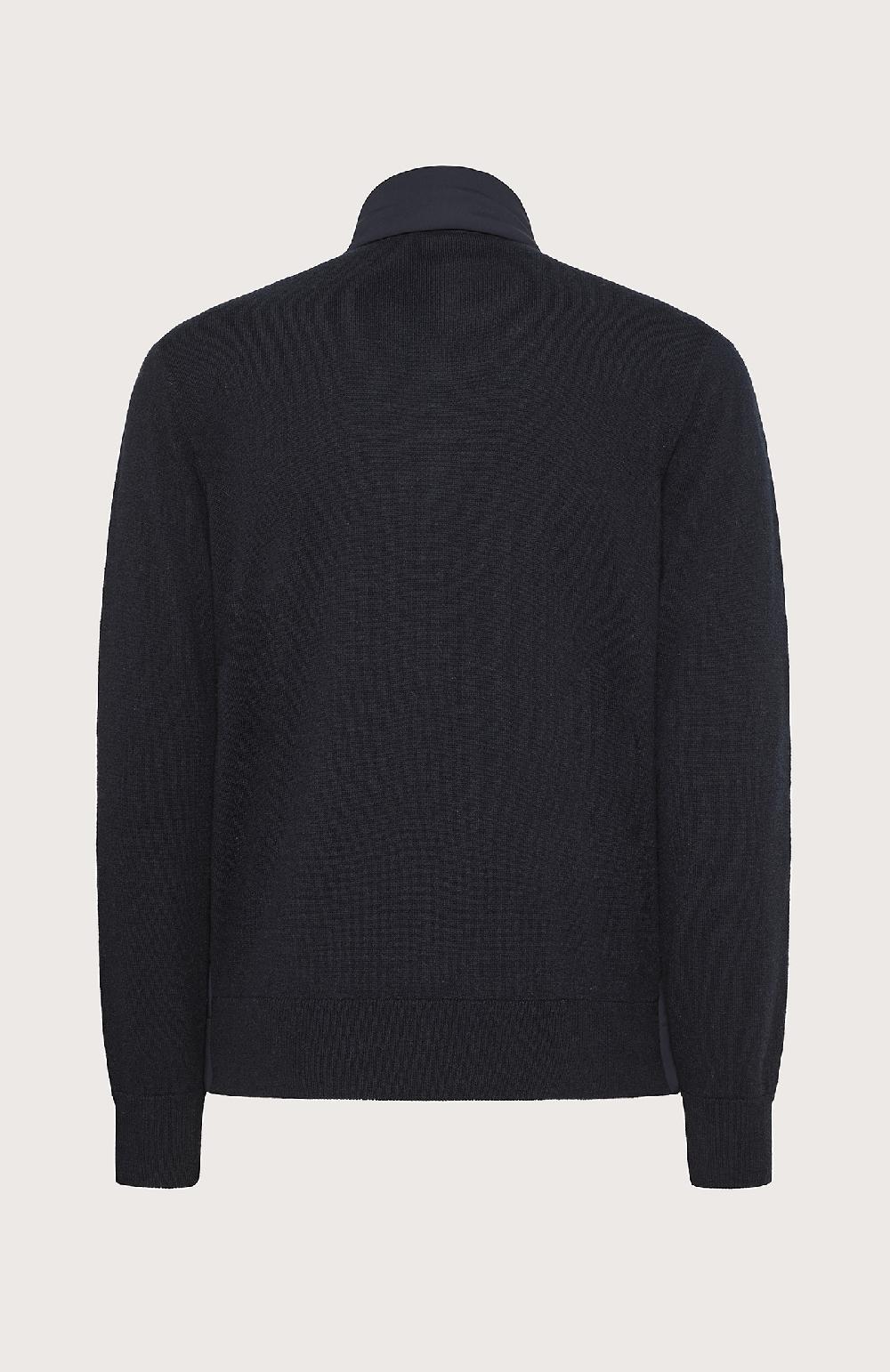 Seventy Giubbino tricot con davanti imbottito - Col. Blu Italy