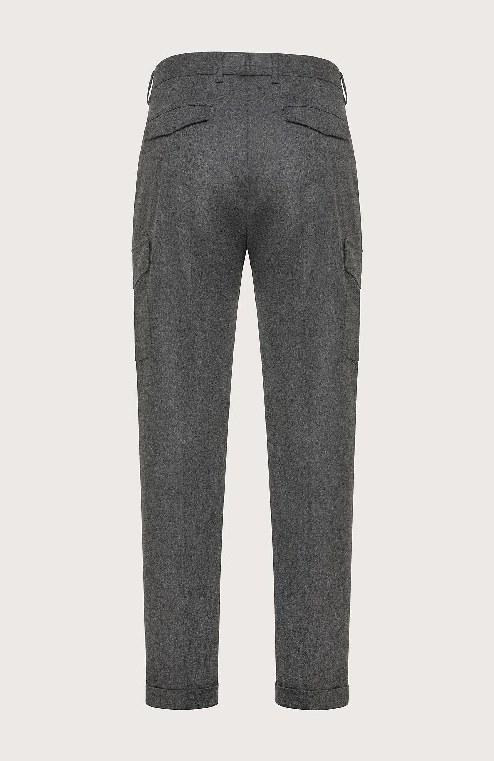 Seventy Pantalone lungo con tasche in flanella - Col. Grigio Vendita
