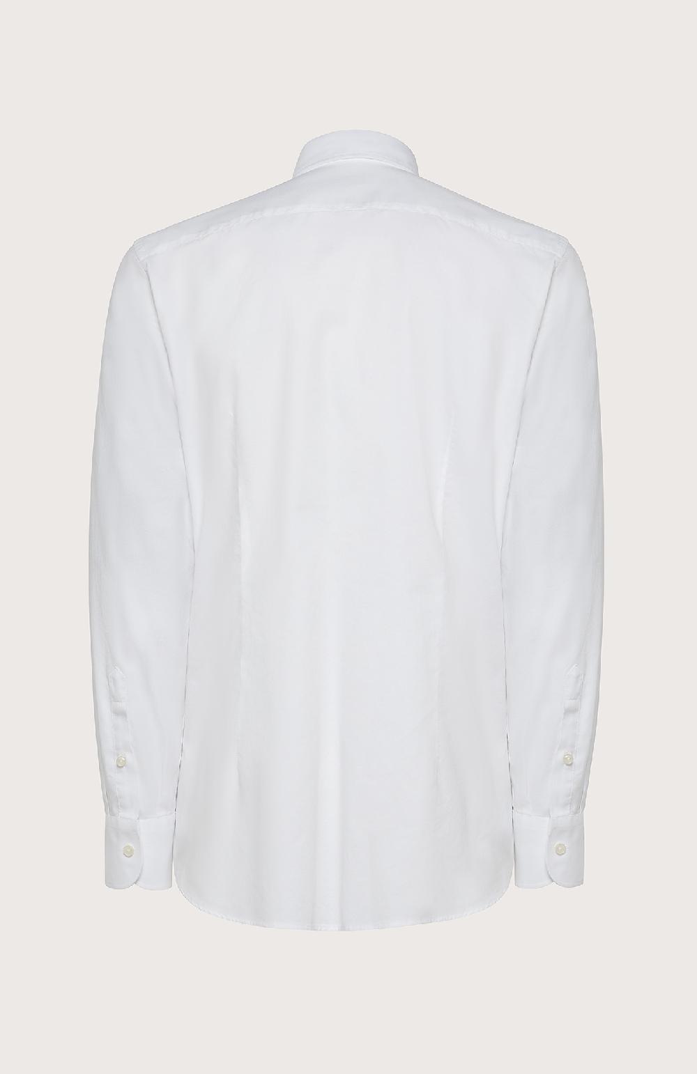 Seventy Camicia regular fit realizzata in oxford ritorto tinto filo - Col. Neutro Offerte speciali