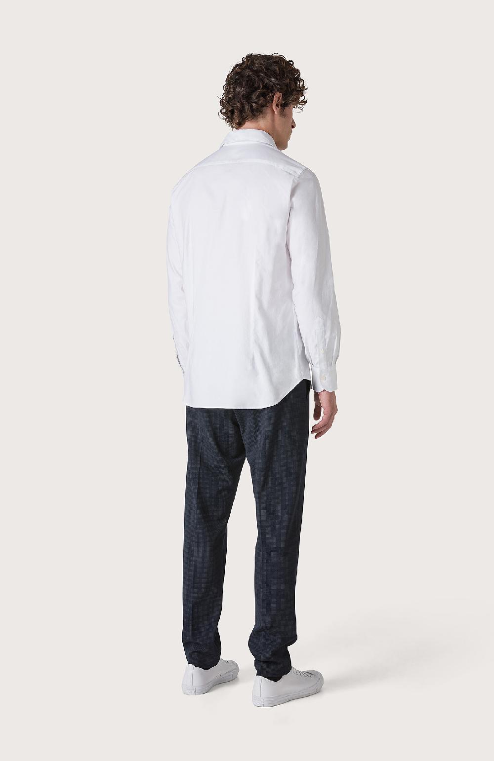 Seventy Camicia regular fit realizzata in oxford ritorto tinto filo - Col. Neutro Offerte speciali